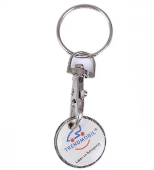 New Fashion Metal Keychain Blank Custom Logo Key Chains Hot Sale Classic Zinc Alloy Keychain For Promotional Gifts
