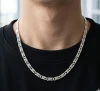 High Quality Men’s Sterling Silver 925 Blade Chain Durable Jewelry