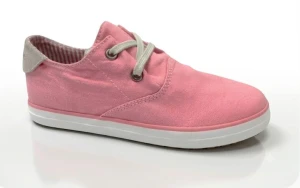 Boy lacing sneaker