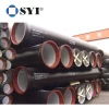 Professional K7 K8 K9 K10 K12 K14 C20 C25 C30 C40 C50 C64 C100 T Type Welded Round Ductile Iron Pipe Weight
