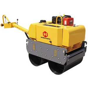 0.8 ton double drum road roller from China
