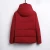 Import Red down jacket with over 100 grams of 90% white duck down, exceptionally warm from China