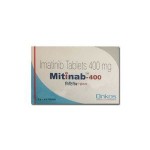 Mitinab 400 mg Tablet (Mitinab Glenmark) Mitinab 400 mg, Anticancer medicine