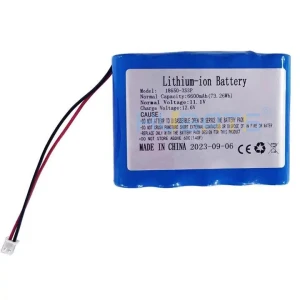 11.1v 6600mah 3S3P 18650 li-ion battery for LED light lithium ion battery 6.6AH 10AH 12V 18650 3S3P Li-ion battery pack