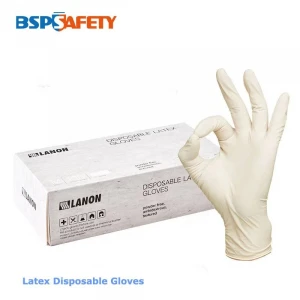 Disposable Latex Examination Medical Gloves
