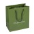 Import Personalized Custom Printed Luxury Matt green Tote Paper Gift Bag with Rope Handles from China