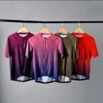 MTB Sublimation Short Sleeve Cycling Jerseys Men Cycling Wear Custom