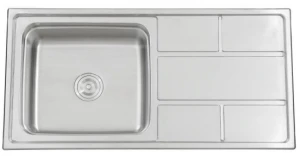 South America Hot Sale 100*50CM Stainless Steel Kitchen Sink