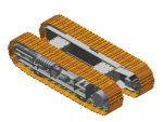 135 Pitch Complete Track Chassis (Cross Beam Structure)