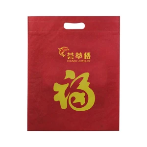 Die-cut handle bag