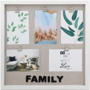 MDF frame towel embroidery creative photo frame notification frame home decoration can be hung149-218481