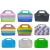 Import Autism Fidget Toy Hand Bag Rainbow Silicone Bubble Sensory Handbag Lady Stress Relief Fidget Tote Bags from China