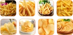 500KG/hour fully automatic potato chip production machine