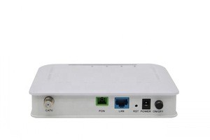 1 Ge single port ONU FTTH with CATV +WIFI EPON fiber optic equipment