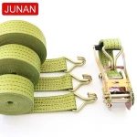 1 inch 1.5 inch 2 inch 3 inch 4 inch metal hook ratchet tensioner ratchet tie down strap cargo lashing belt
