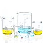 1 set Lab Borosilicate Glass beaker all sizes chemical experiment Laboratory Equipment All sizes