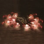 10 LED Pink Flamingo Fairy String Light Indoor Birthday Festive & birthday party supplies decorations