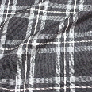100% Acrylic grid textile rip stop style yarn dyed cloth checks material school dress dust coat jacket blouse fabric