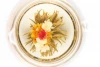 100% Handmade Chinese Fujian Green Tea Based Flavored Flowering Blooming Tea Ball (Shui Zhong Hua Lan)