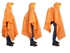 100%Waterproof Multicolor Motorcycle Poncho Raincoat/Pocket Size Rain Poncho For Adult