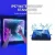 Import 10mm Tempered Glass Latest Wired Tempered Glass Portable Infinity Mirror 3D LED Dance Floor from China