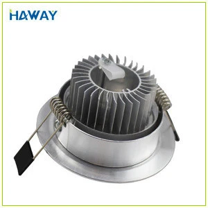 10w 18w 20w smd ip65 8 inch square trimless surface mounted cob recessed led downlight