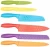 Import 12-Piece Colored Stainless Steel Knife Set from China