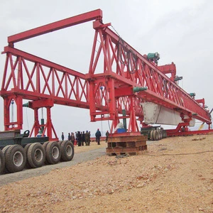 120 ton bridge launching erection girder crane