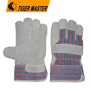 1200 cowhide leather safety gloves/ safety work gloves/ leather safety gloves