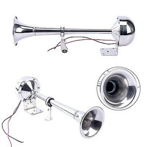 12v 24v single trumpet 304 stainless steel marine horn
