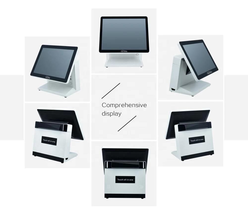 15 inch True Flat Touch Screen Pos Terminal All in One; Excellent Quality Touch Pos System; cheap pos system