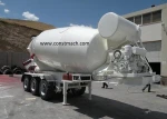 15 m3 SEMI TRAILER CONCRETE MIXER