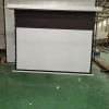 150&quot; 110v In-Ceiling Recessed Motorized HD Projection Screen Tab Tensioned with IR/RF remote and trigger