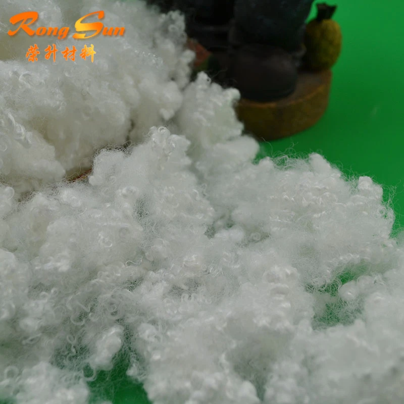 15Dx64MM HCS /Hollow conjugated silicon polyester staple fiber for filling pillows