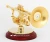 Import 1/6 size gold plated music instrument shaped mini clarinet from China