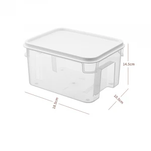 1.9L Freezer food storage container plastic food contianer with removerable LId