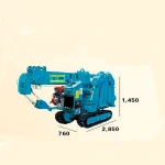 1T Mini Spider Lifting Crawler Cranes