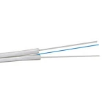 2 core single mode FTTH flat cable G652D Fiber with 1000meter to the home project
