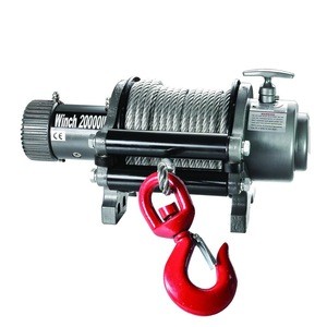 20000lbs DC 12V 24V Electric Winch with rf remote control