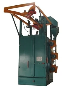 2016 NEW YEAR Q378 ABRATOR WITH 2 TURBINED MONO-HOOK TYPE SHOT BLASTING MACHINE FOR FOUNDARY PIECE