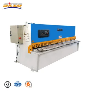 2017 20mm 21mm hydraulic China cnc sheet metal cutting machine, 8ft 10ft used machine for cutting aluminum