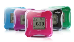 2017 hot sale Mini timepieces with calendar alarm timer temperature
