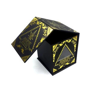 2018 New Custom Made Luxury tea bag storage packaging magnetic printed paper box