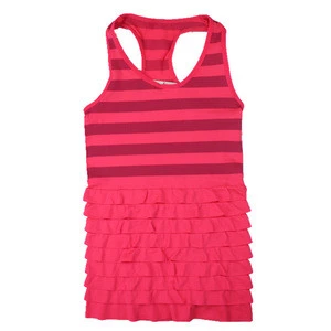 2018 New Design Seamless Kid Girls Vest Tank Top Camisole clothing
