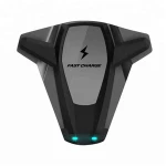 2018 qi fast wireless car charger with holder with Aroma for iPhone for Samsung