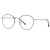 Import 2019 fashionable round vintage blue light blocking glasses frames eyewear for women and men from China