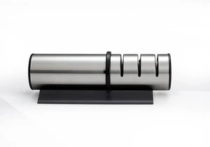 2019 new 3-stage stainless steel kitchen knife sharpener