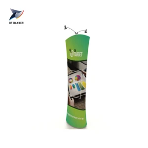2019 Wholesale Portable Display Tension Fabric Synaptic Po Trade Show Stand