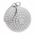 Import 2020 Arrivals 5colors wedding elegant women formal pearl beaded crystal round ball shaped evening clutch bag from China