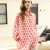 Import 2020 Bat sleeve silk plus printed ladies casual summer long shirts long sleeve blouse shirt for women from China